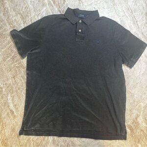 Polo by Ralph Lauren Men's Heather Gray Polo Shirt